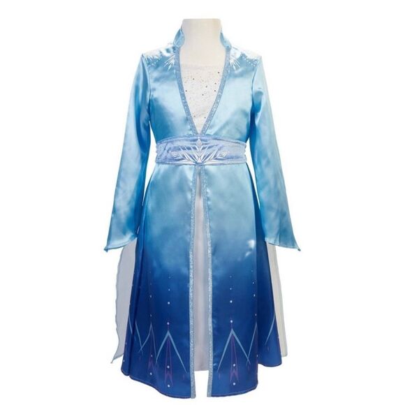 ❄️ Disney Frozen 2 Elsa Adventure Travel Dress for Child size 4-6x - Picture 3 of 8